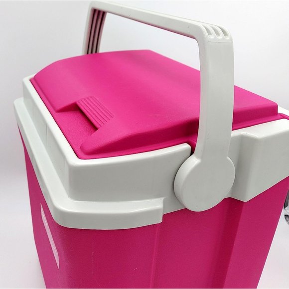 Coleman Ice World 2000 Cooler Vintage Pink Fuchsia - Picture 4 of 14